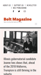 Mobile Screenshot of beltmag.com